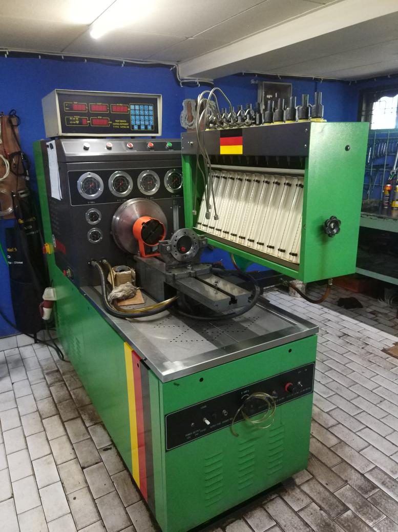 Bosch Test Bench 11 kW di bengkel TS Diesel